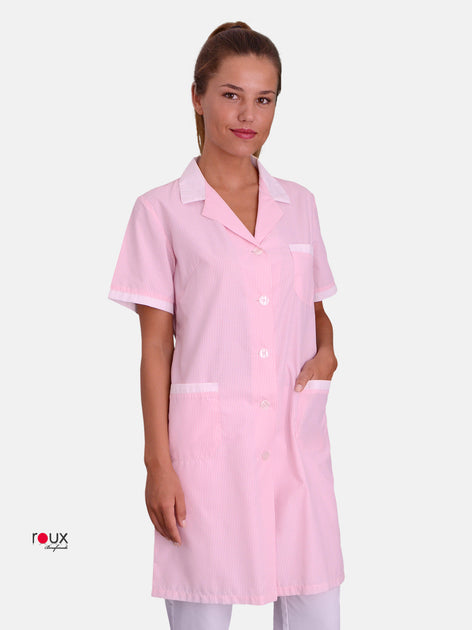 housekeeping dress pink Women's Coats Sara Sky-Blue