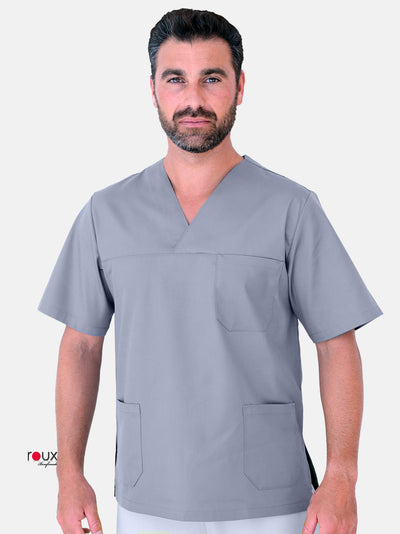 Unisex Scrub Tunic Grey