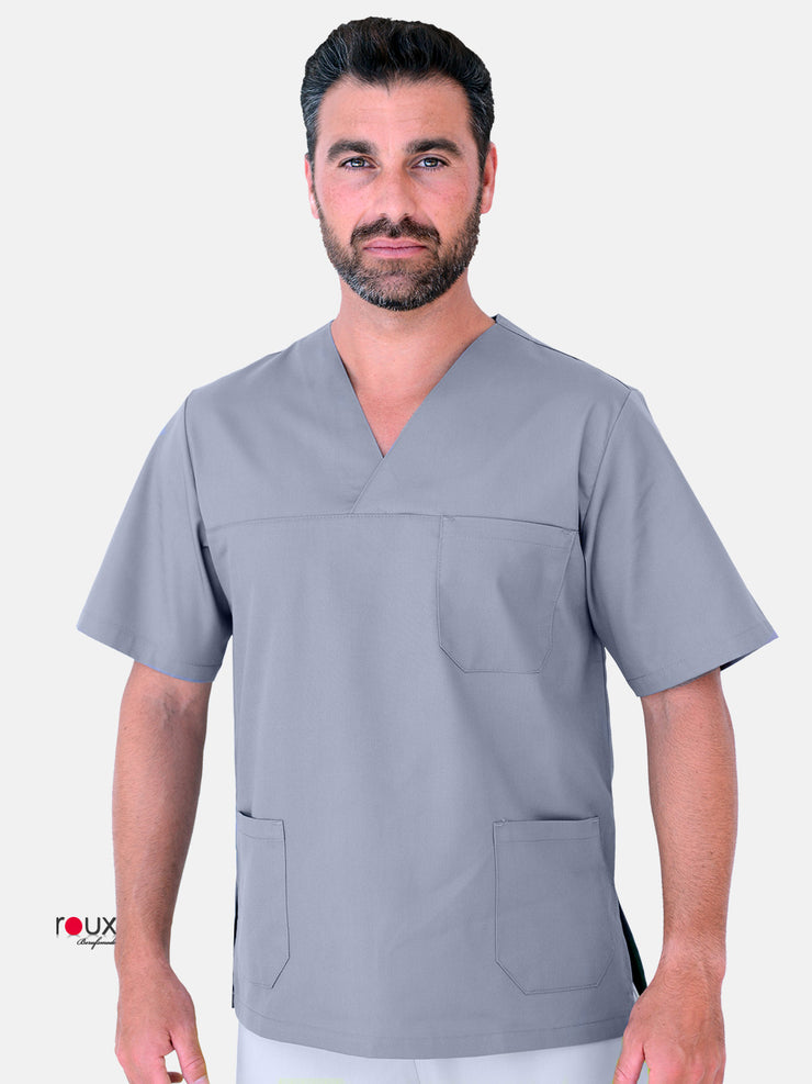 Unisex Scrub Tunic Grey