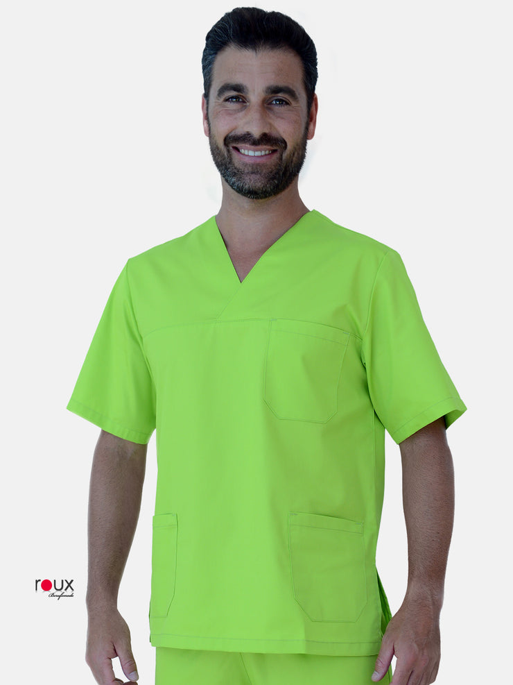 Unisex Scrub Tunic Turquoise