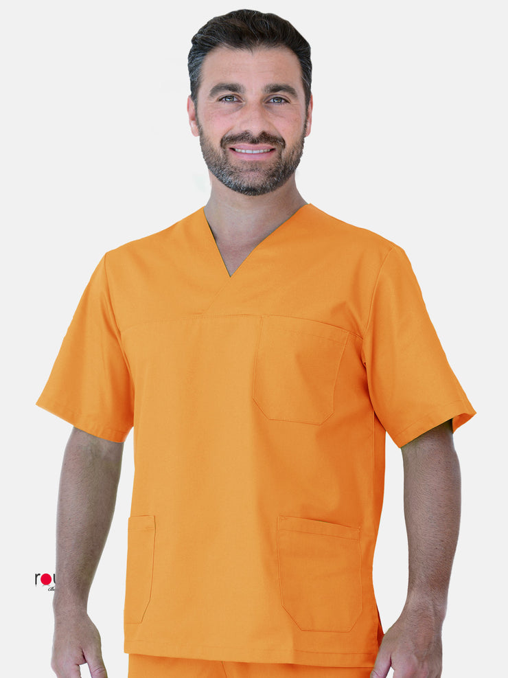 Unisex Scrub Tunic Orange