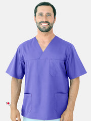 Unisex Scrub Tunic Darkred