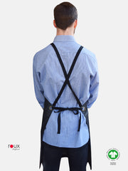 Organic Denim Bib Apron Porto