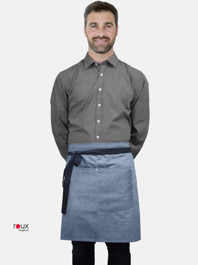 Denim Bistro Apron Vienna