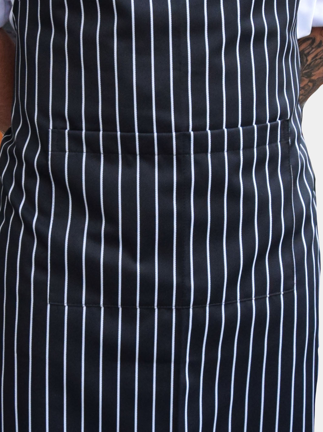Basic ENGLISH CHEF Latzschürze | Schwarz | A100-BCS-0