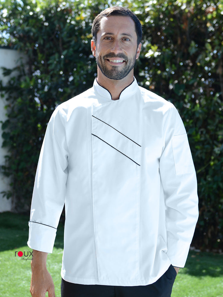 Chaquetas de Chef Blanco Dusseldorf