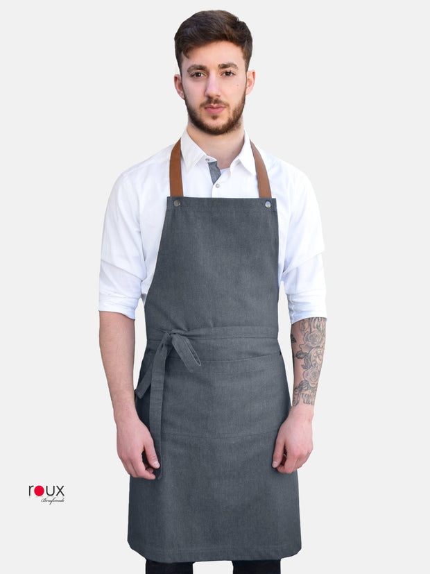 denim aprons with logo