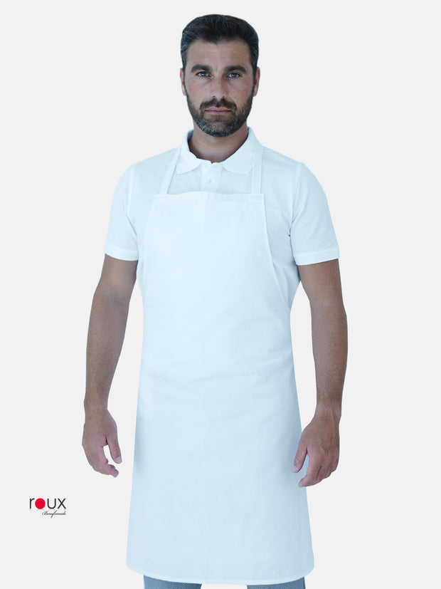 bib apron white