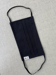 cloth face mask black