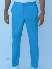 Pantalon unisexe bleu